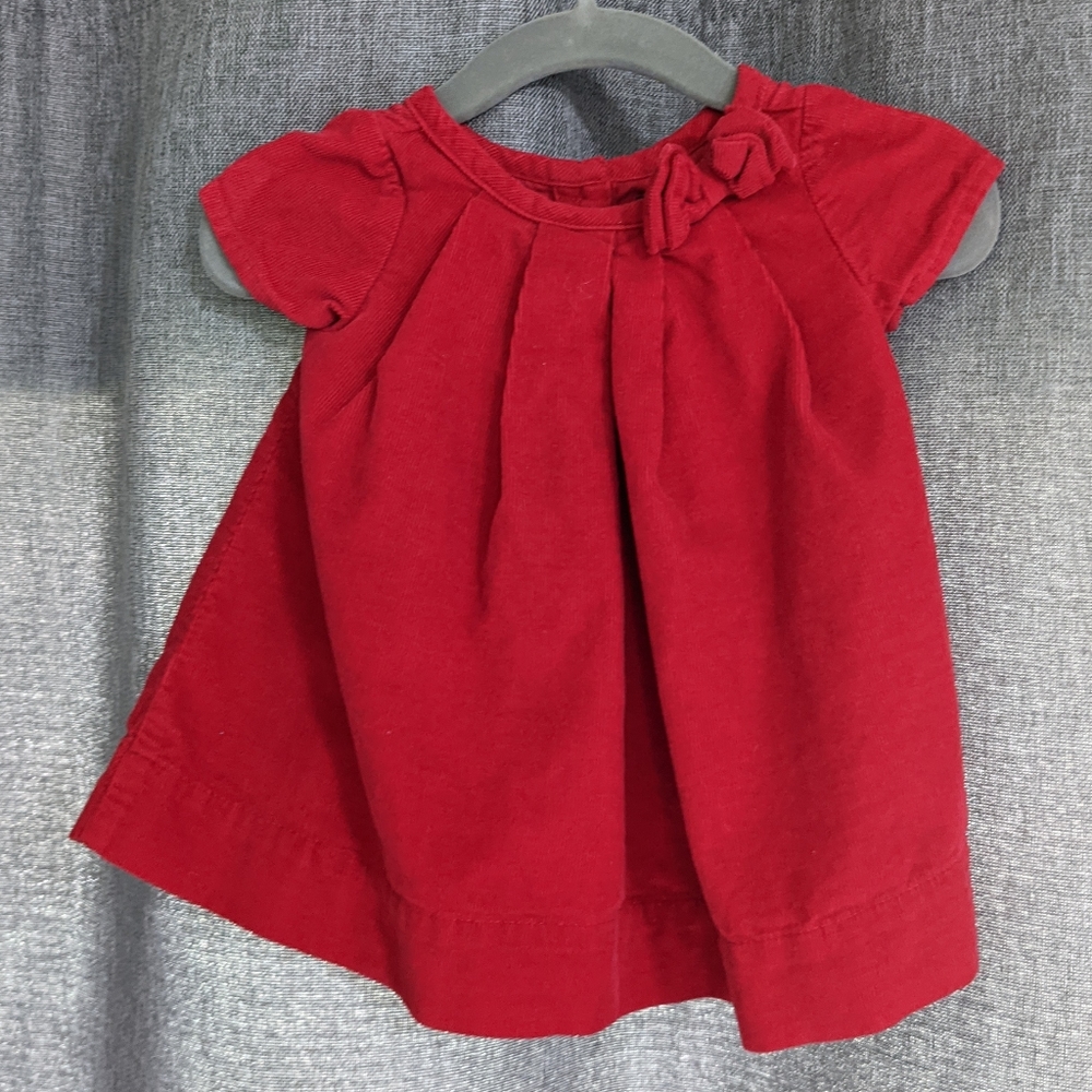 Red baby dress with bow (bundle 4 for $10!)